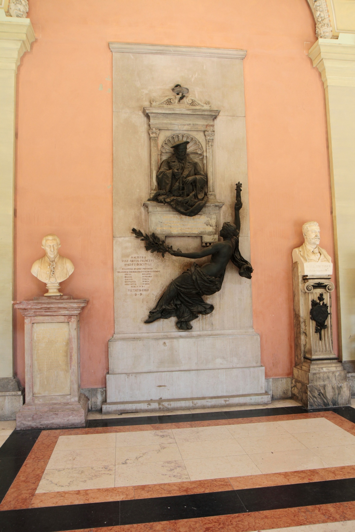Ernst Wilhelm von Brücke's monument, Medical monuments, UNI Vienna - 01.JPG